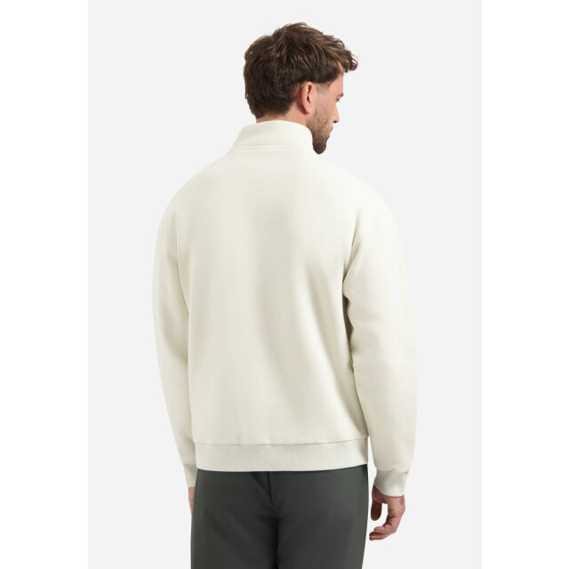 No Excess Sweater half zip chalk 30131151-017 large