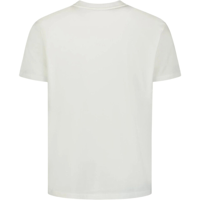 No Excess T-shirt crewneck solid basic stretc white N3403-010 large