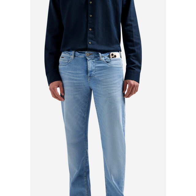 No Excess Denim, relaxed fit 715 bleach denim N715D74N4-229 large