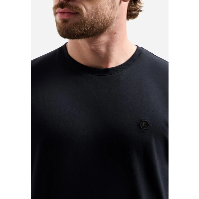 No Excess T-shirt crewneck peached black N3675-020 large