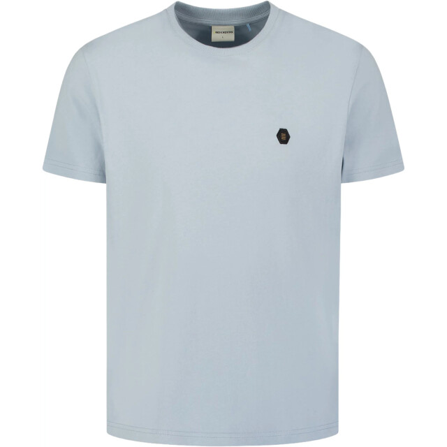 No Excess T-shirt crewneck peached dusty blue N3675-138 large
