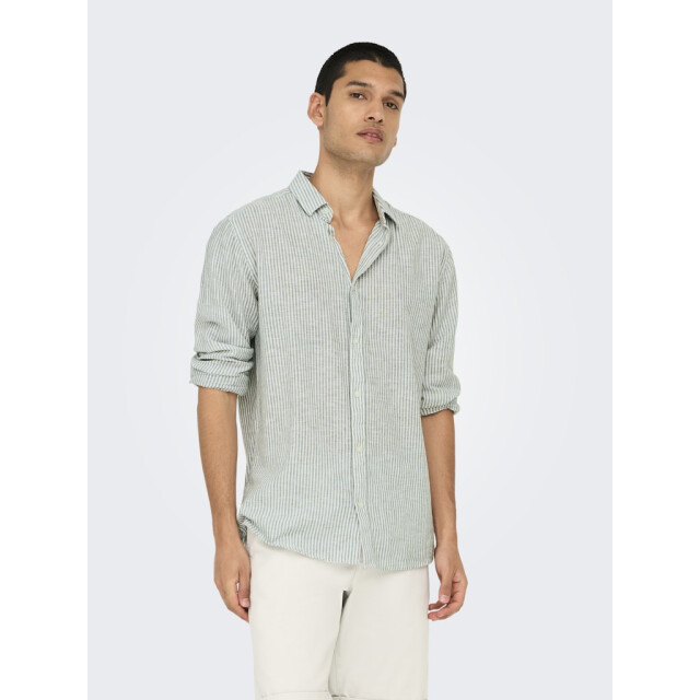 Only & Sons onscaiden life ls str linenblend660 22026601 sea spray 05631.315.0008 large