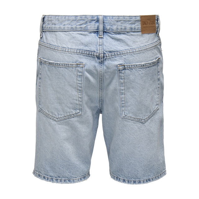 Only & Sons onsedge lb 2041 tai dnm shorts noos 22032041 light blue denim 05411.260.0014 large