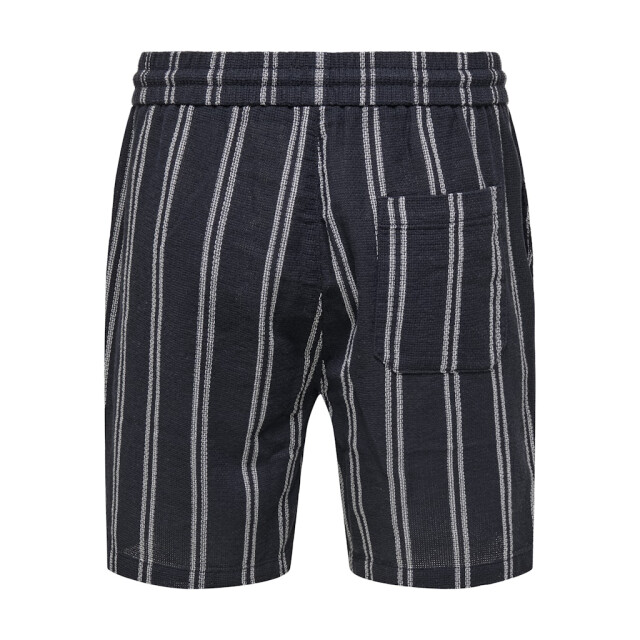 Only & Sons onstrev life reg stru stripe shorts 22026950 dark 05414.261.0248 large