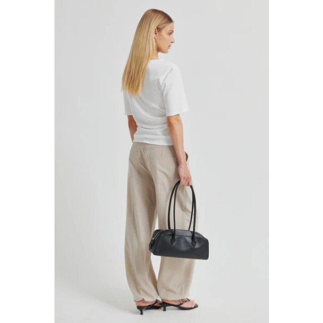 Second Female shirt km ulina drape tee 1001 white 06011.100.0275 large