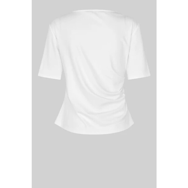 Second Female shirt km ulina drape tee 1001 white 06011.100.0275 large