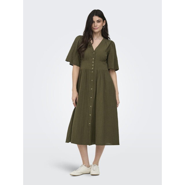 Only onltizana 2/4 midi dress wvn noos 15373535 grape leaf 06311.369.0011 large