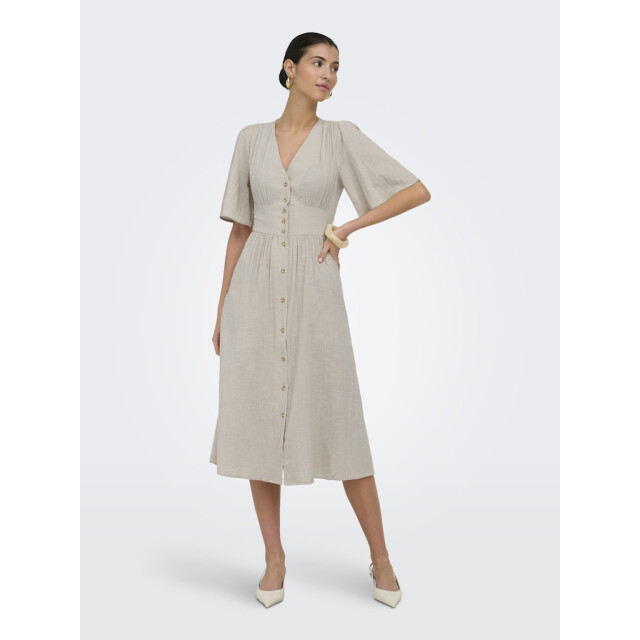Only onltizana 2/4 midi dress wvn noos 15373535 silver lining 06311.185.0002 large