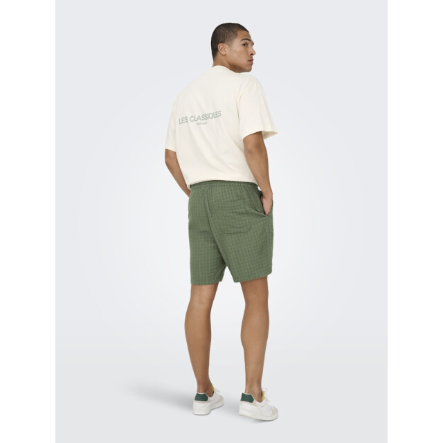 Only & Sons onstel latham 0257 shorts noos 22031850 dusty olive 05414.368.0006 large
