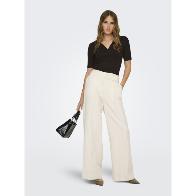 Only onltila life hw belt wide pant tlr 15367390 cloud dancer 06541.198.0053 large