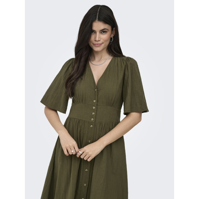 Only onltizana 2/4 midi dress wvn noos 15373535 grape leaf 06311.369.0011 large