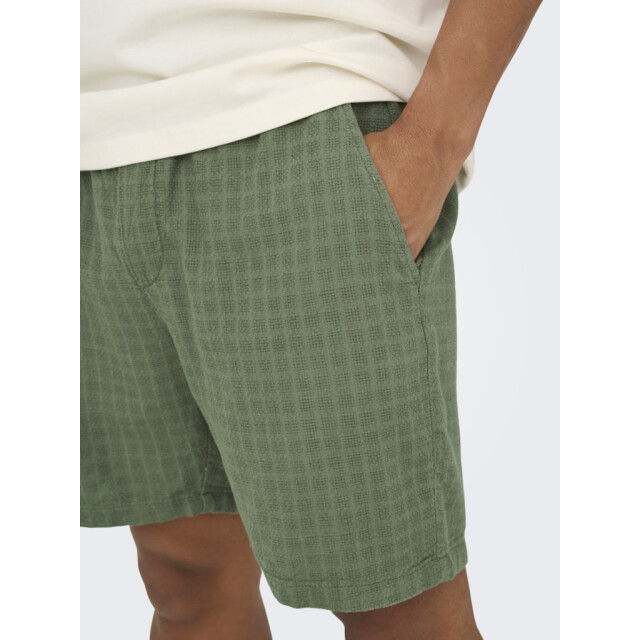 Only & Sons onstel latham 0257 shorts noos 22031850 dusty olive 05414.368.0006 large