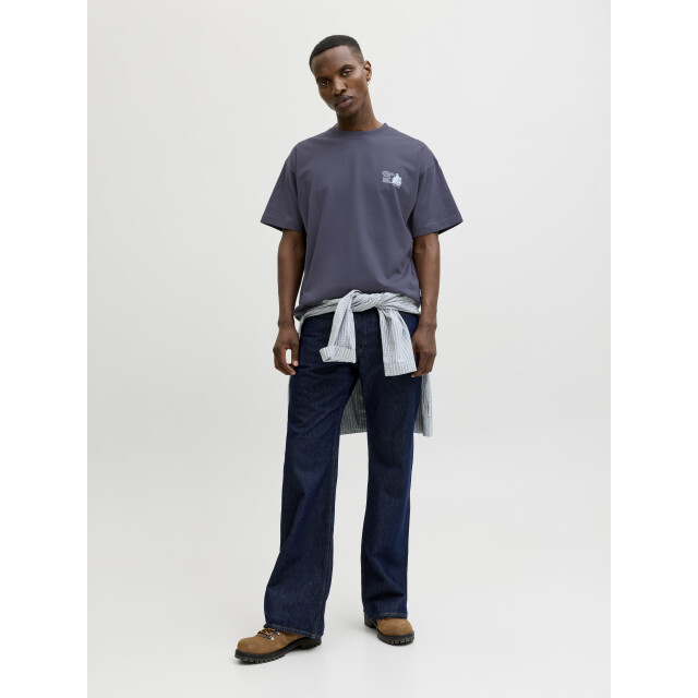 Jack & Jones jormaine back tee ss crew neck sn 12291780 odyssey gray 05011.940.0152 large