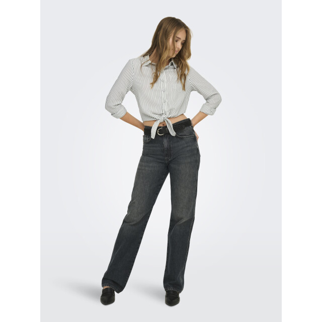 Only onllecey ls knot shirt noos wvn 15195910 dark green 06615.349.0104 large