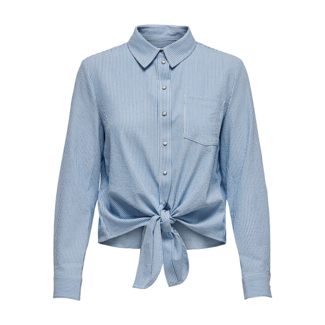 Only onllecey ls knot shirt noos wvn 15195910 medium blue 06615.241.0264 large