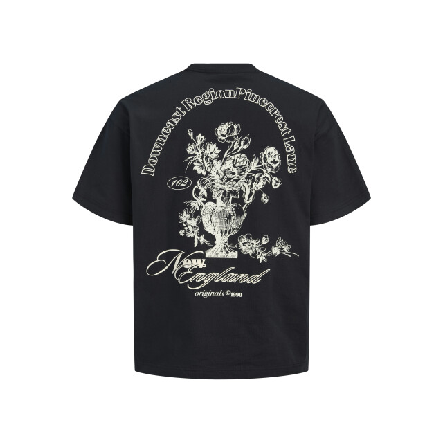 Jack & Jones jormaine back tee ss crew neck sn 12291780 black 05011.990.0196 large