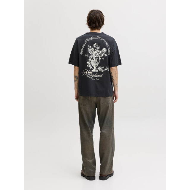 Jack & Jones jormaine back tee ss crew neck sn 12291780 black 05011.990.0196 large