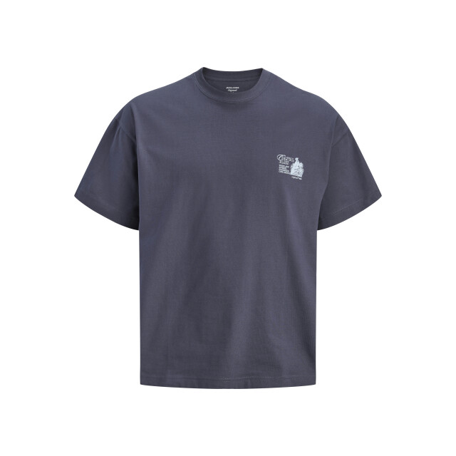 Jack & Jones jormaine back tee ss crew neck sn 12291780 odyssey gray 05011.940.0152 large
