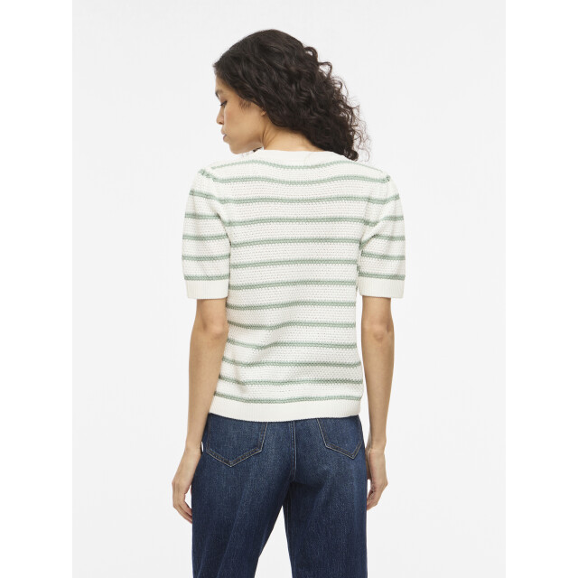Vila Vidalo o-neck s/s stripe knit-noos 14106601 large