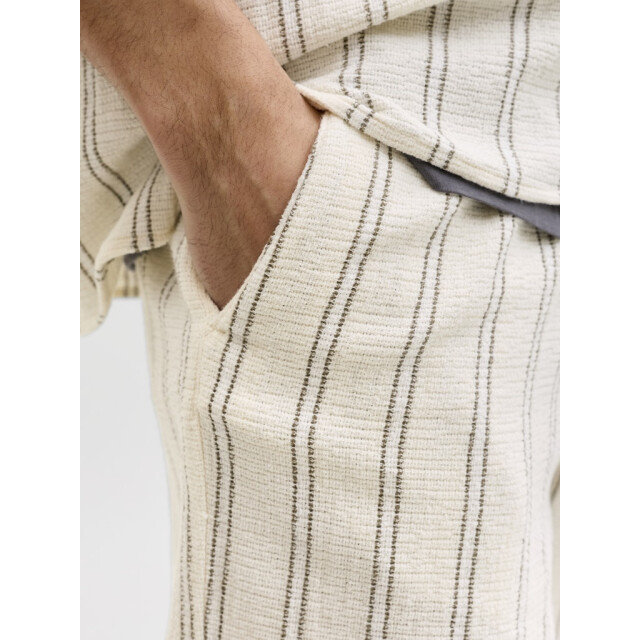 Jack & Jones jpstjaiden coba stripe jog shorts r 12274413 antique white 05413.100.0019 large