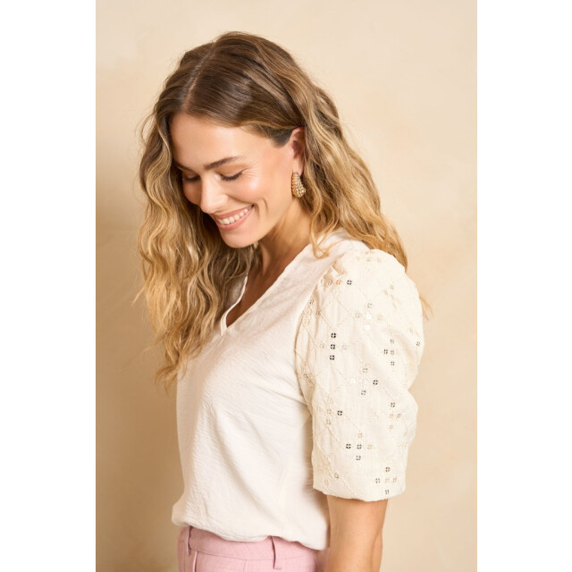 Lofty Manner Top zari off-white 4382.02.0154 large
