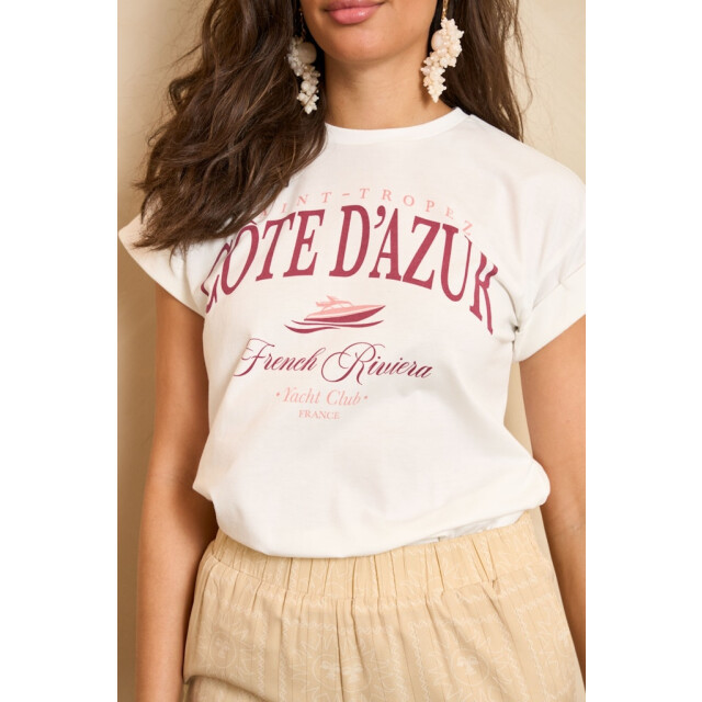 Lofty Manner T-shirt lennox off-white 4339.02.0169 large