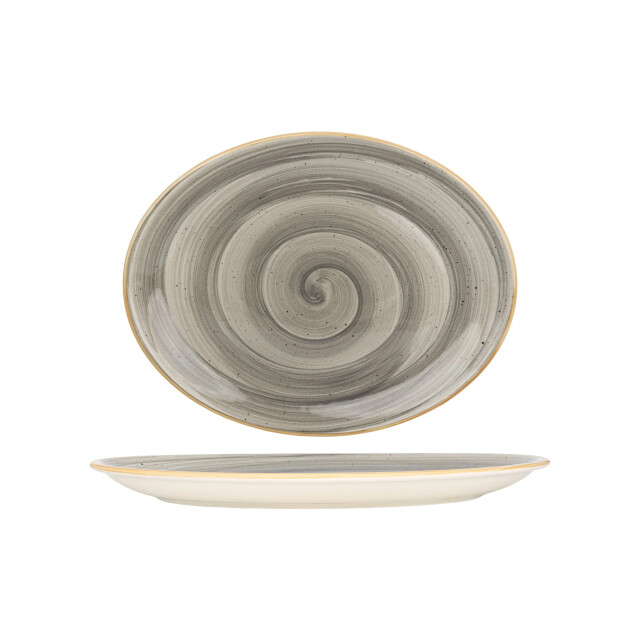 Bonna Serveerschaal aura space porselein 36 cm set van 2 3563771 large