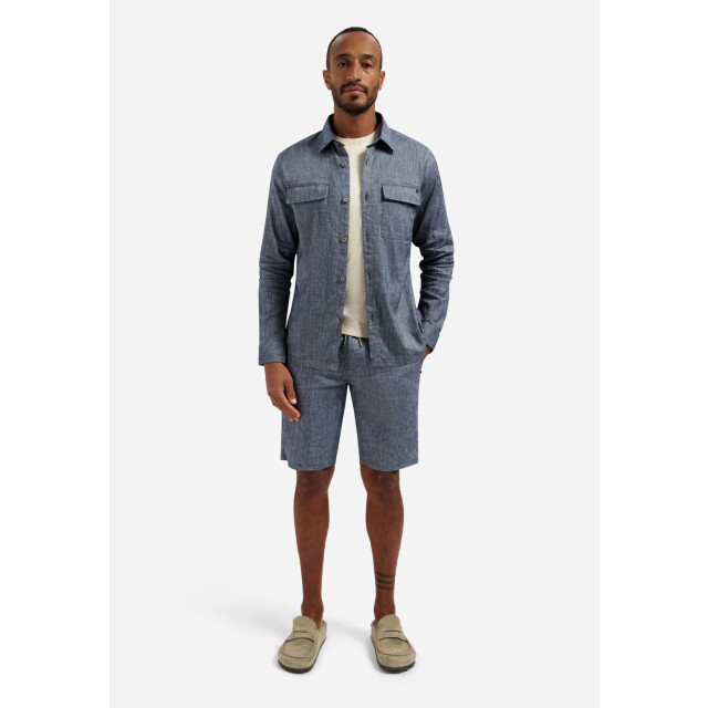 No Excess Short chino with linen night 318190311-078 large