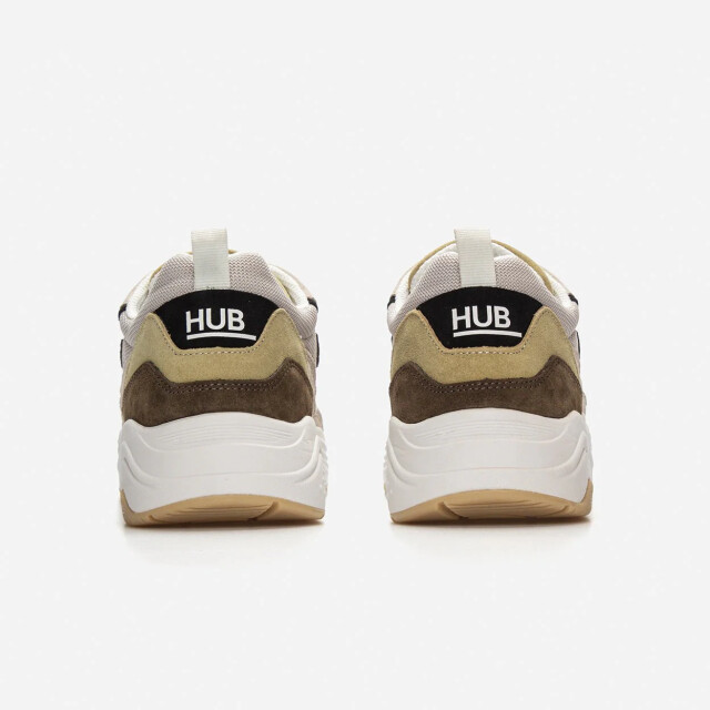 Hub  Glides34 ltbone/white/darkolive/wht-milky gum M6104S43-S23-C82 large