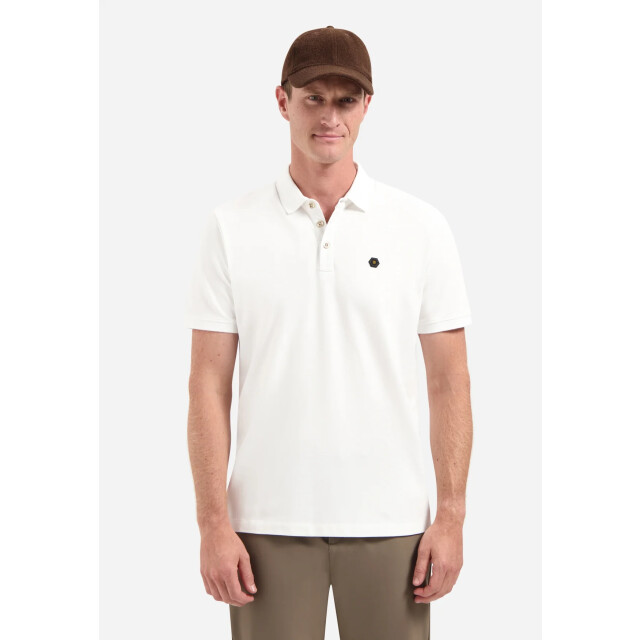 No Excess Heren polo n3801 010 white NoExcess Polo N3801 010White large