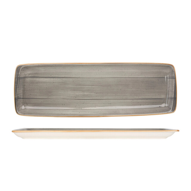 Bonna Serveerschaal aura space porselein 48x16 cm set van 2 3563785 large