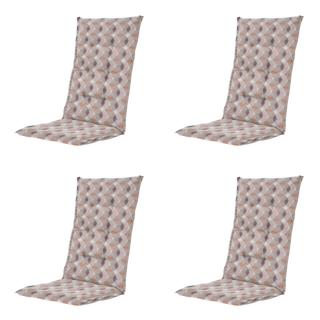 Madison kussen hoge rug rae - 123x50x5cm set van 4 3532883 large
