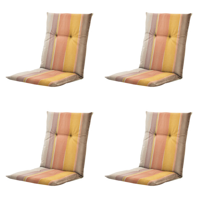 Madison kussen lage rug nox - 105x50x6cm set van 4 3532855 large