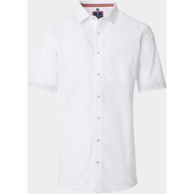 Redmond Overhemd korte mouw heren slub casual 251420990/0 209081 large
