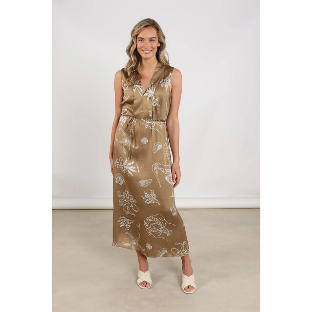 Nukus Nks14033 273 violet dress print fango/offwhite NKS14033 273 large