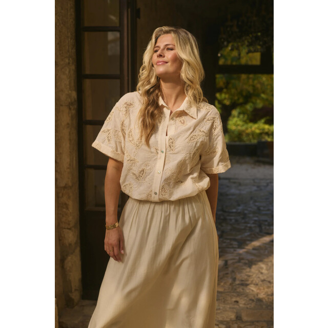 Nukus Nks09075 9 floortje skirt silky sand NKS09075 9 large