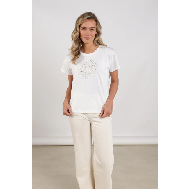 Nukus Nks04020 126 riuka shirt offwhite/gold NKS04020 126 large