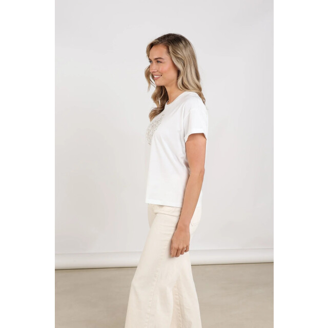 Nukus Nks04020 126 riuka shirt offwhite/gold NKS04020 126 large