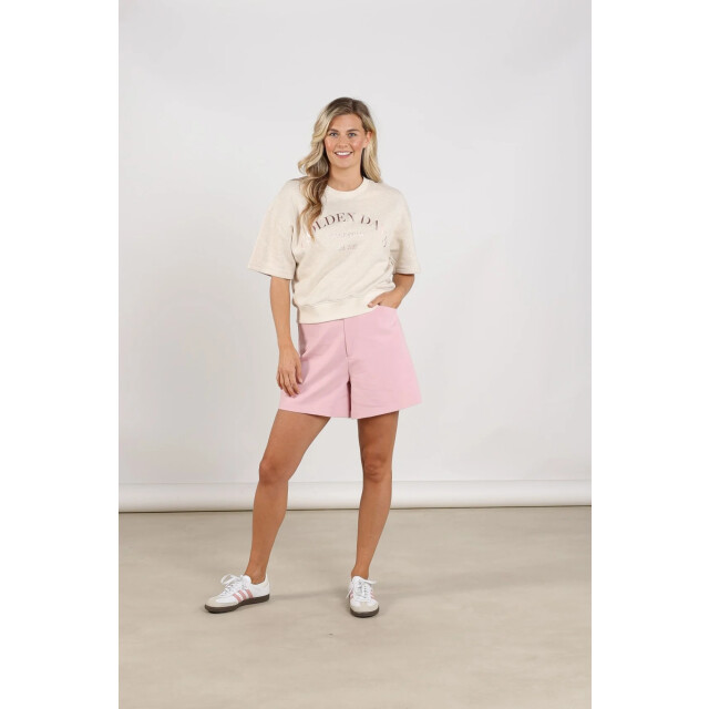 Nukus Nks03049 378 lotte pullover golden days sand melange/blush NKS03049 378 large