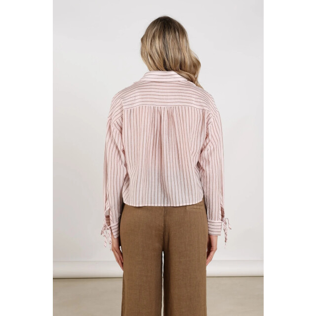 Nukus Nks02165 30 bailey blouse stripe blush NKS02165 30 large