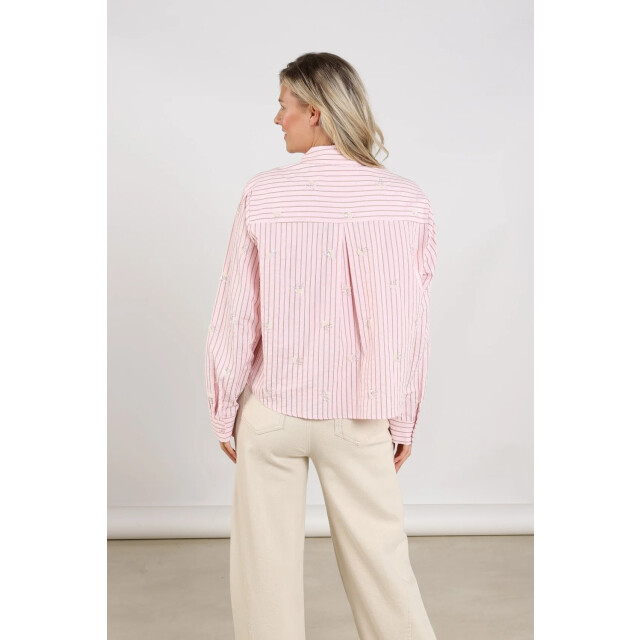 Nukus Nks02162 30 nowi blouse stripe blush NKS02162 30 large