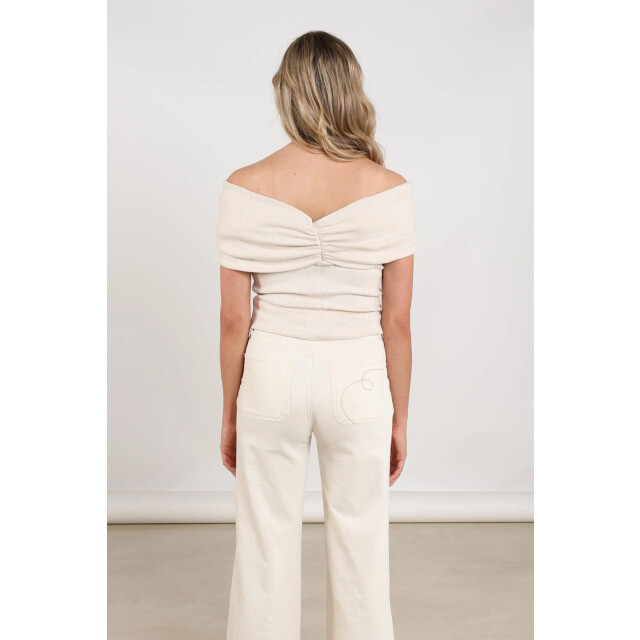 Nukus Nks01176 54 sharon top sand melange NKS01176 54 large