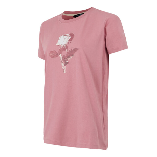 Regatta Dames filandra vx rose t-shirt UTRG13078_dustyrose large