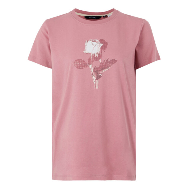 Regatta Dames filandra vx rose t-shirt UTRG13078_dustyrose large