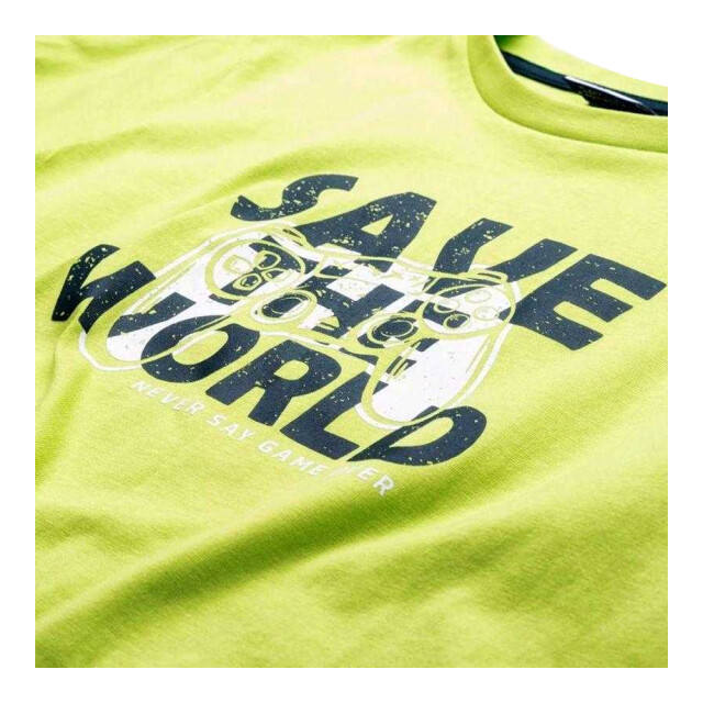 Bejo Kinderen/kinderen gamer t-shirt UTPP13550_green large