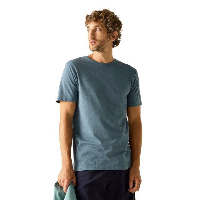 Regatta Heren tait lichtgewicht actief t-shirt UTRG4902_chinablue large