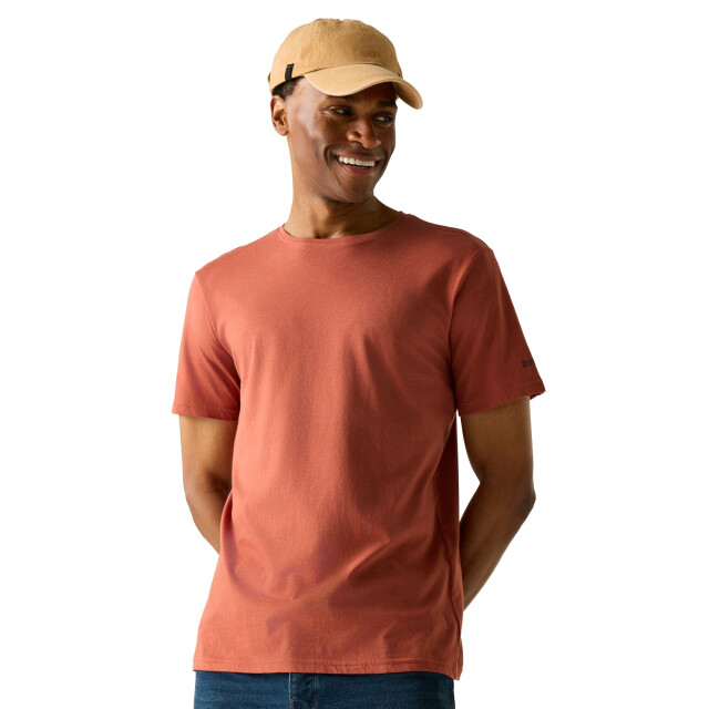 Regatta Heren tait lichtgewicht actief t-shirt UTRG4902_brick large
