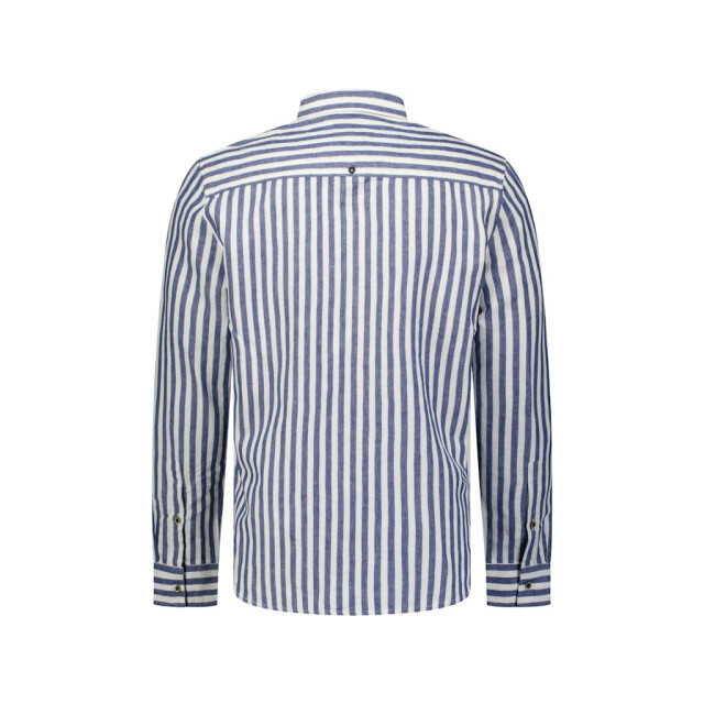 No Excess Shirt vertical big stripe with linen dessin 5309.39.0030 large