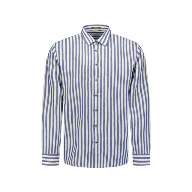 No Excess Shirt vertical big stripe with linen dessin 5309.39.0030 large