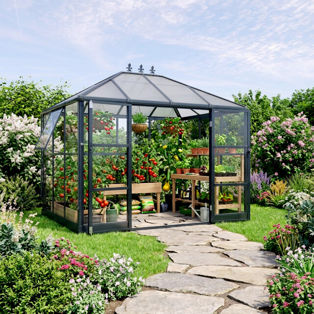 Westmann Suprema m aluminium orangerie broeikas 215x284x243 cm 3574667 large